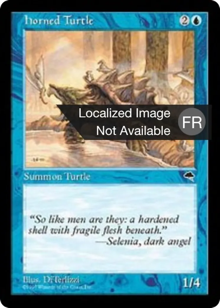 Tortue cornue — Tempest — Magic: The Gathering