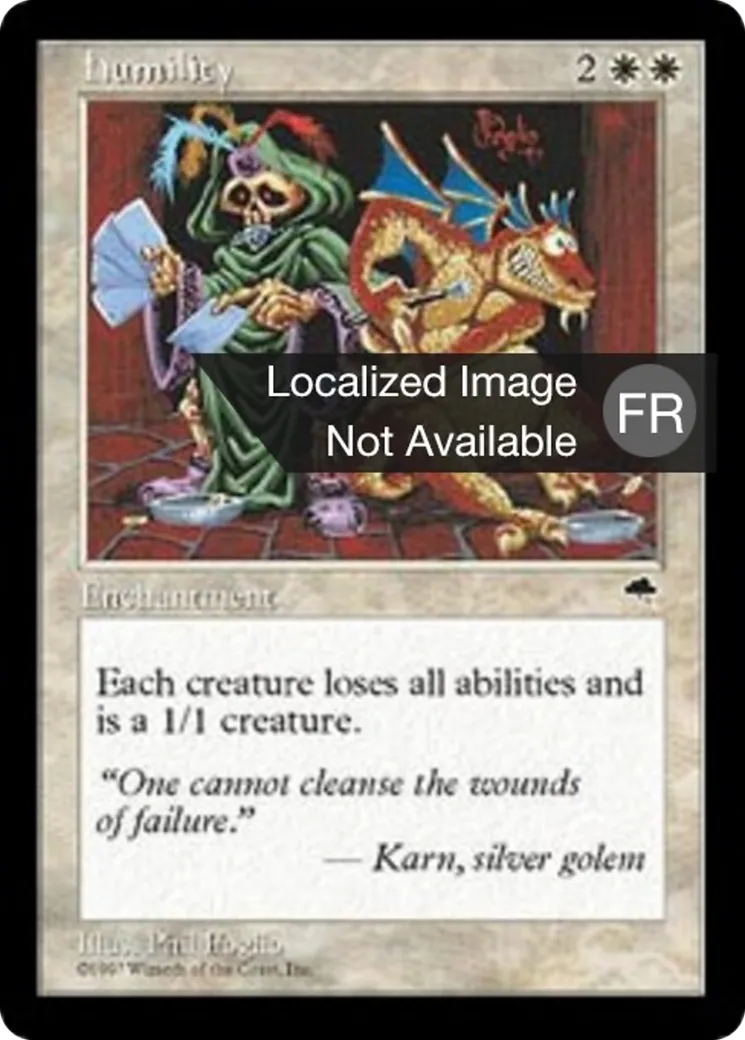 Humilité — Tempest — Magic: The Gathering