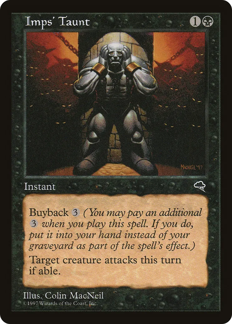 Imps' Taunt — Tempest — Magic: The Gathering