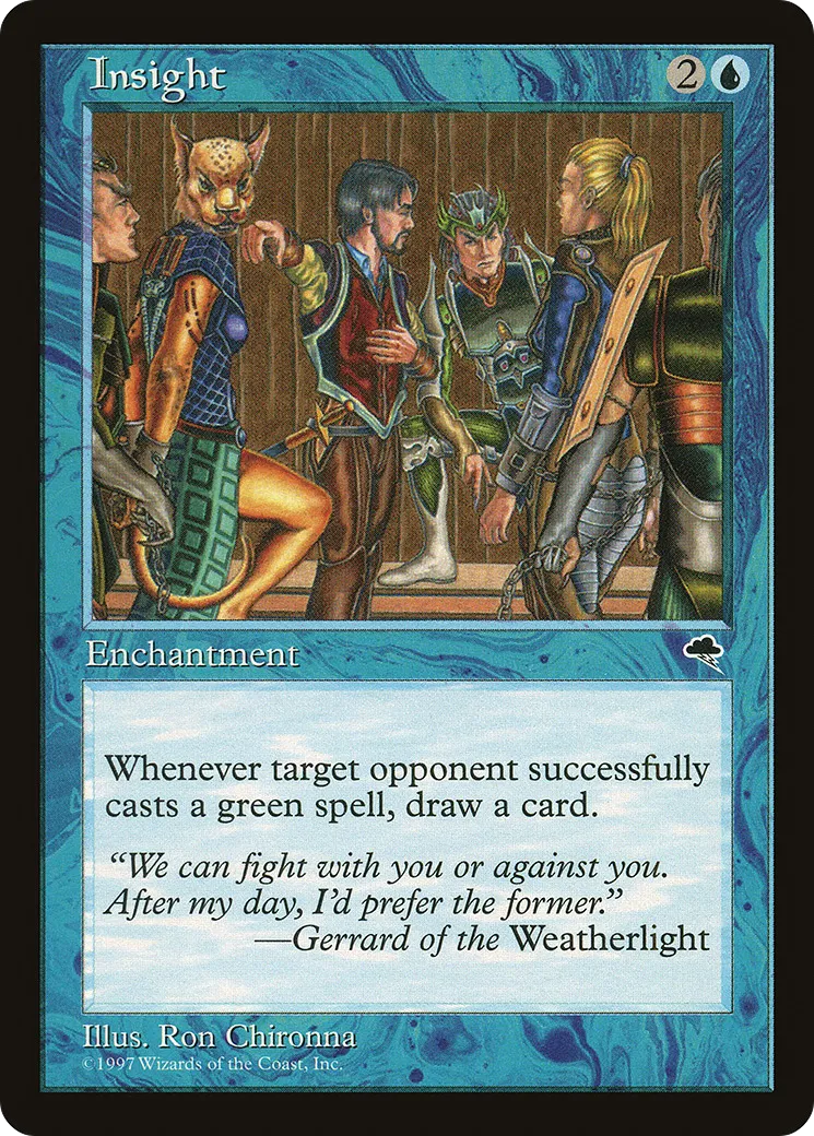 Insight — Tempest — Magic: The Gathering