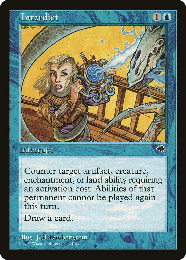 Interdict — Tempest — Magic: The Gathering