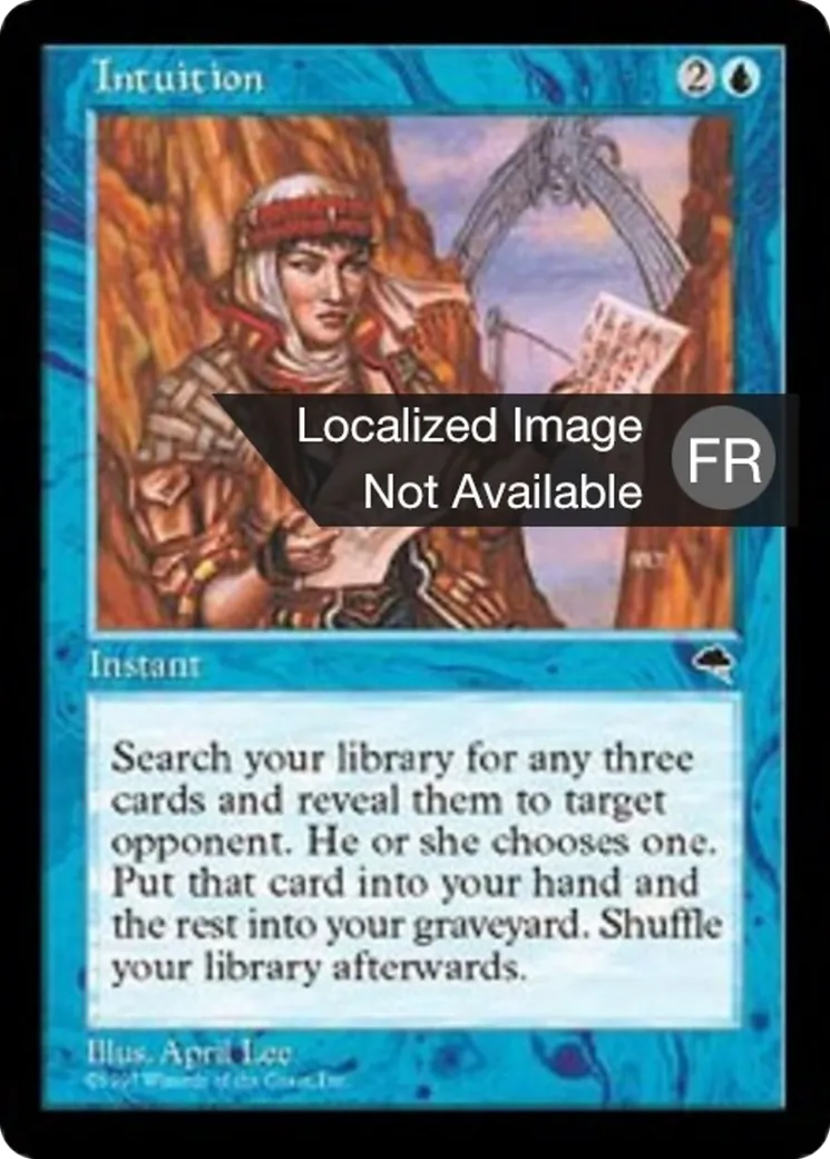 Intuition — Tempest — Magic: The Gathering