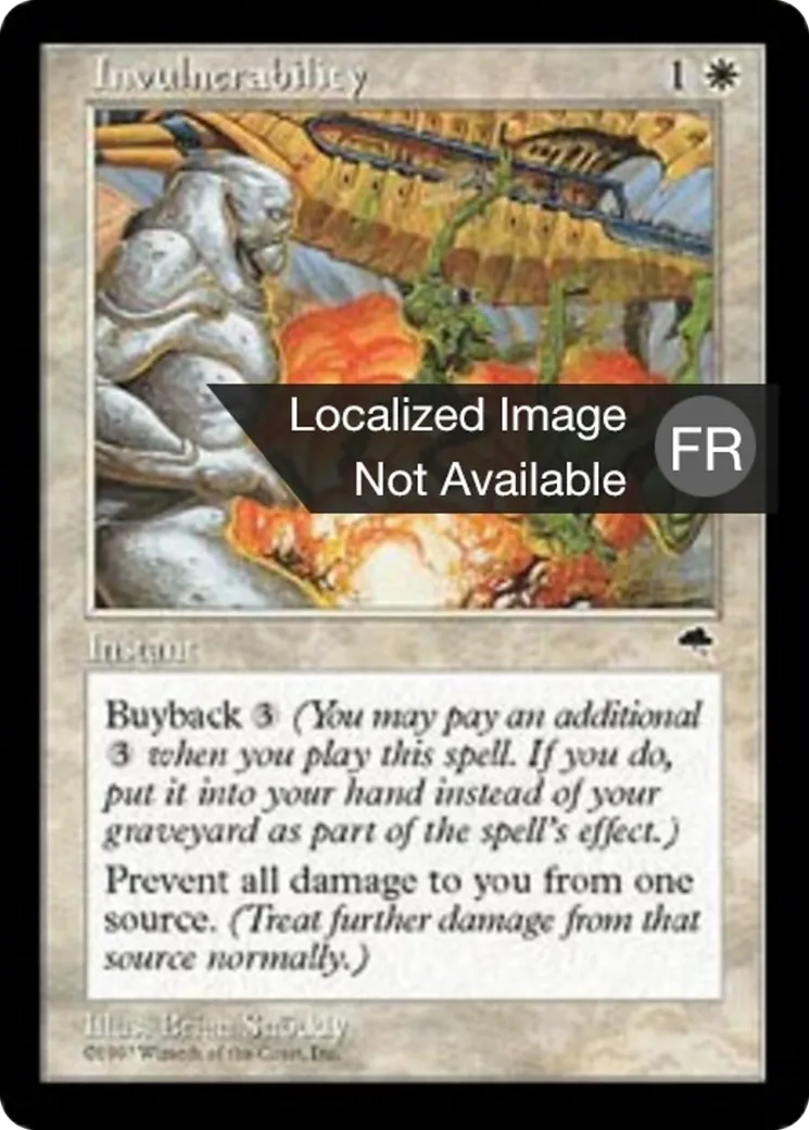 Invulnérabilité — Tempest — Magic: The Gathering