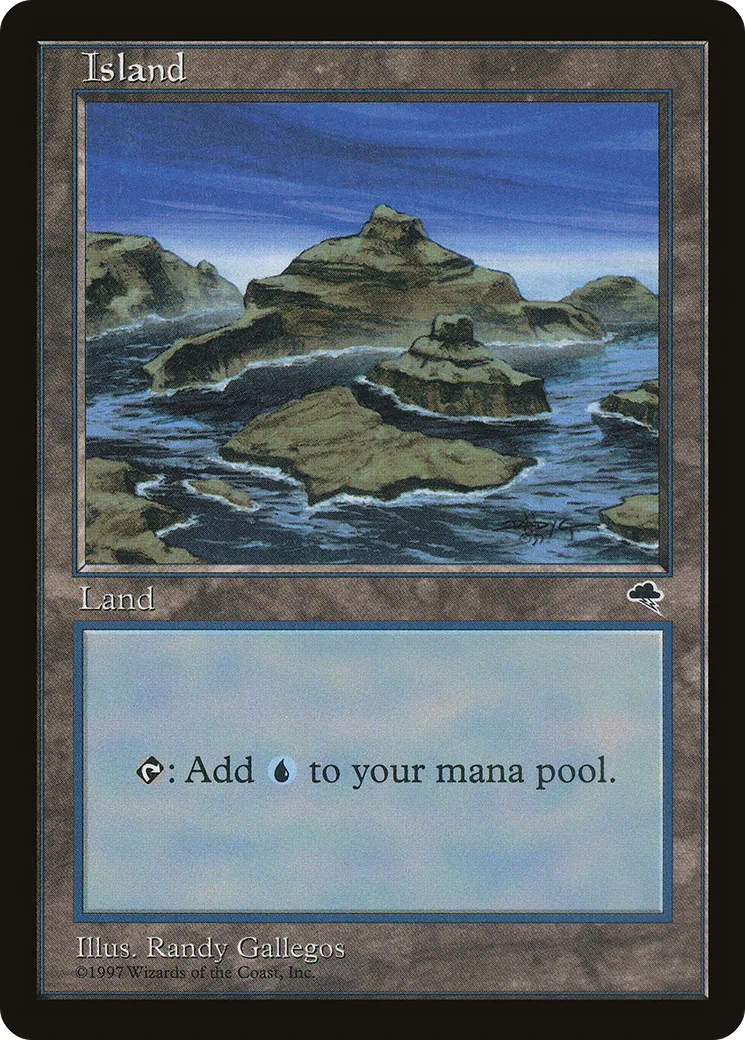 Island — Tempest — Magic: The Gathering