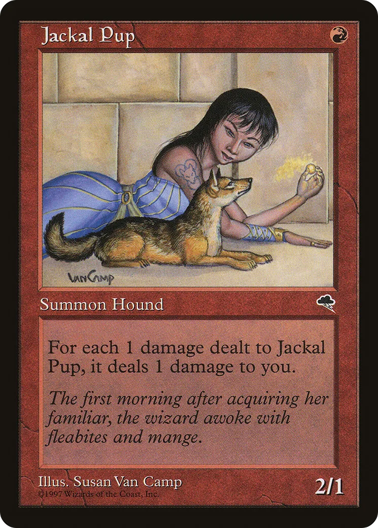Jackal Pup — Tempest — Magic: The Gathering