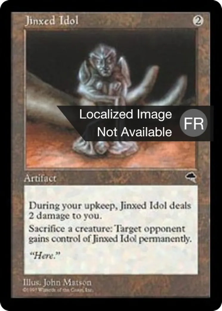 Idole porte-malheur — Tempest — Magic: The Gathering