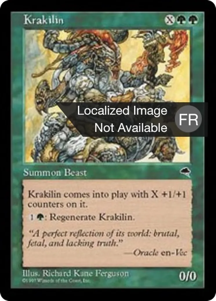 Krakilïn — Tempest — Magic: The Gathering