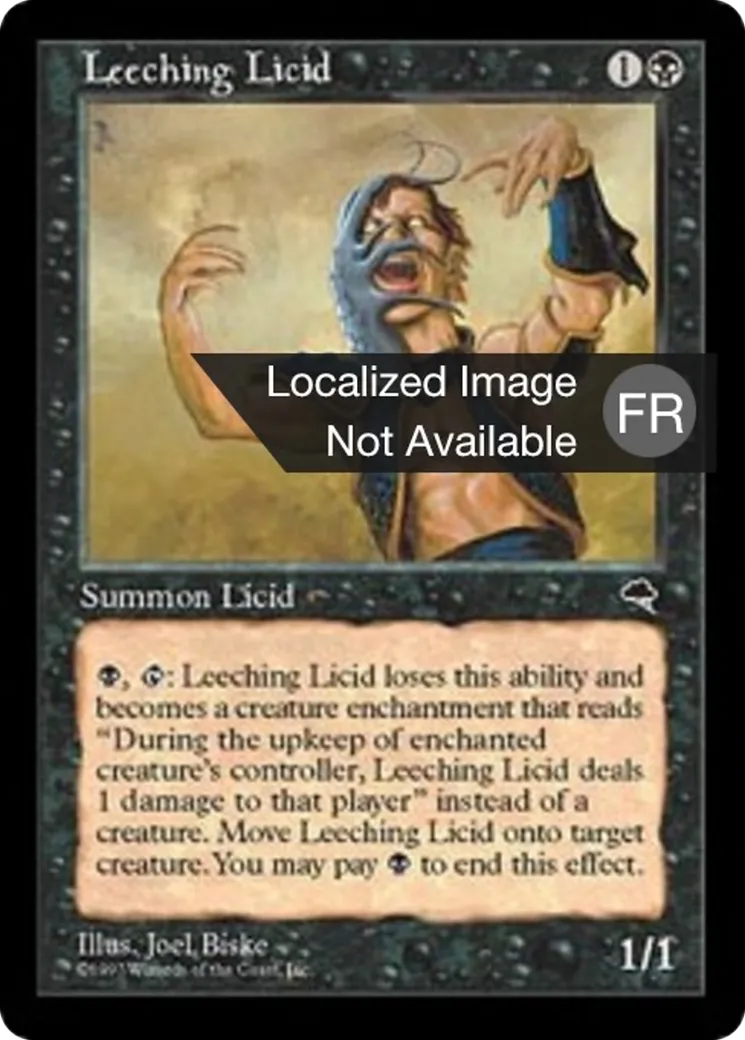 Litique sangsue — Tempest — Magic: The Gathering