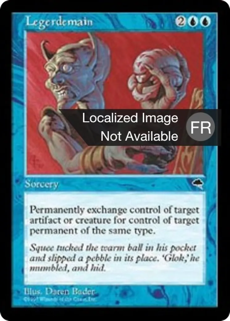 Tour de passe-passe — Tempest — Magic: The Gathering