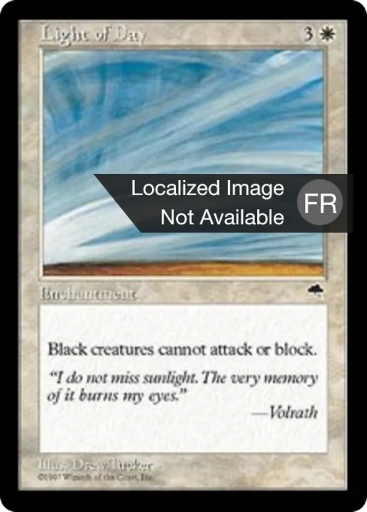 Lumière du jour — Tempest — Magic: The Gathering