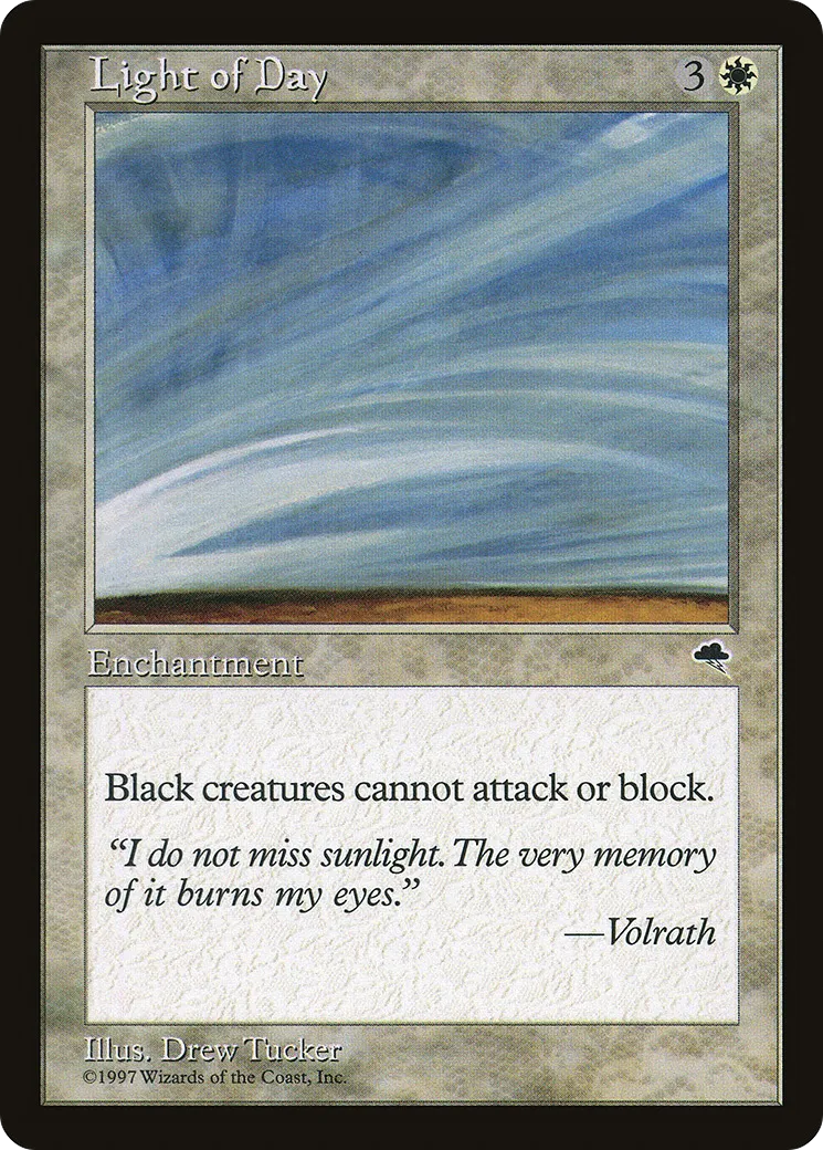 Light of Day — Tempest — Magic: The Gathering
