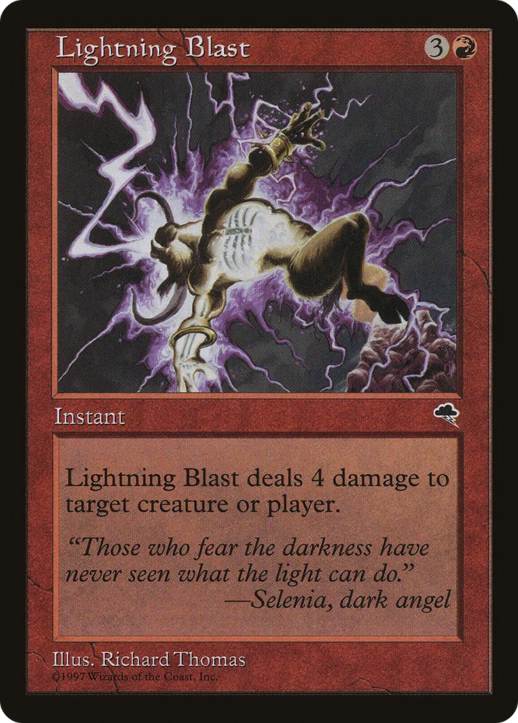 Lightning Blast — Tempest — Magic: The Gathering