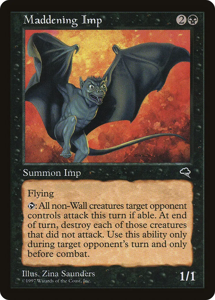 Maddening Imp — Tempest — Magic: The Gathering