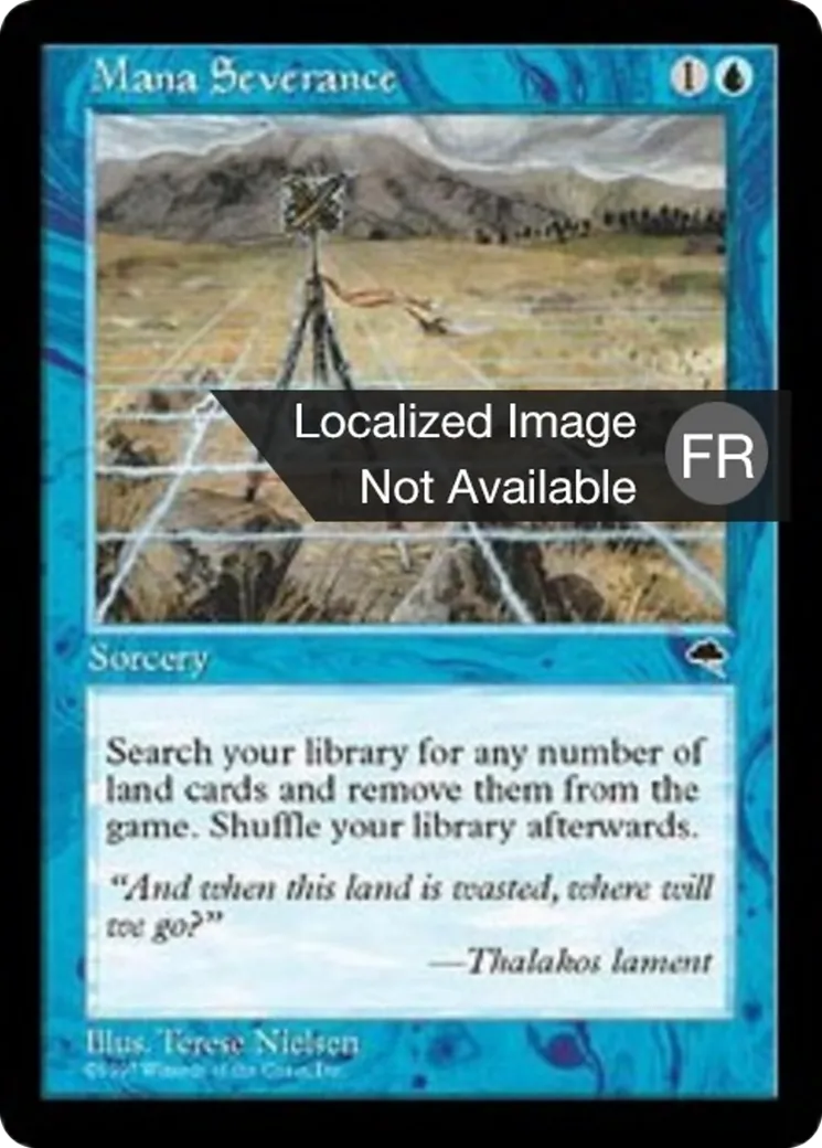 Disjonction de mana — Tempest — Magic: The Gathering