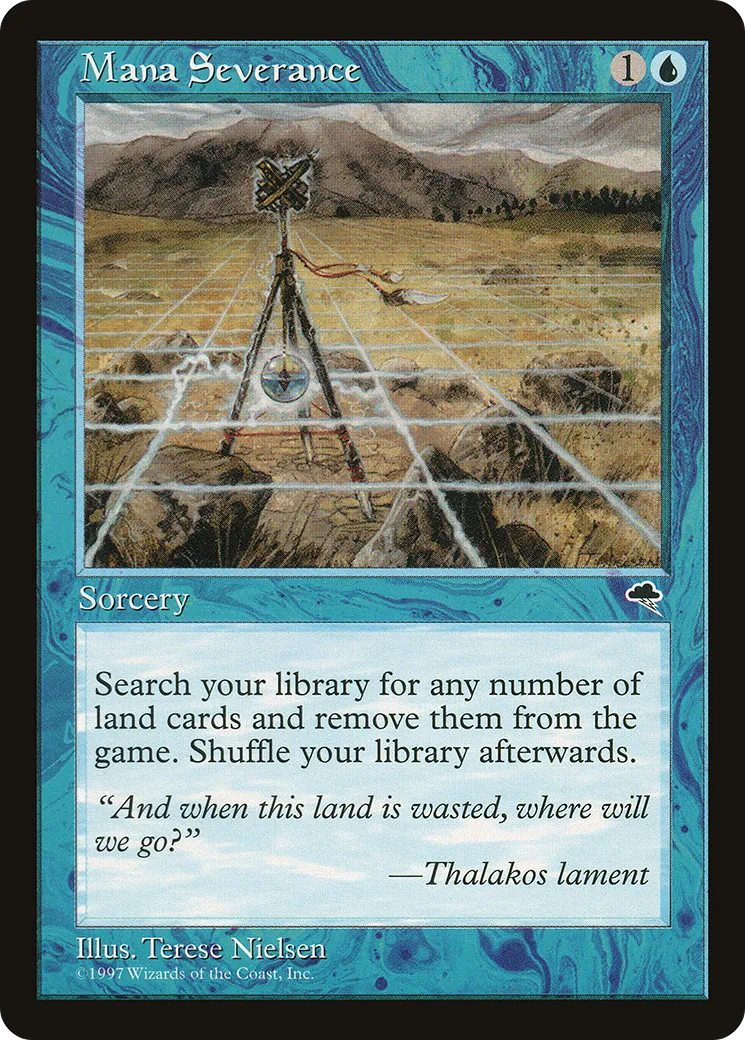 Mana Severance — Tempest — Magic: The Gathering