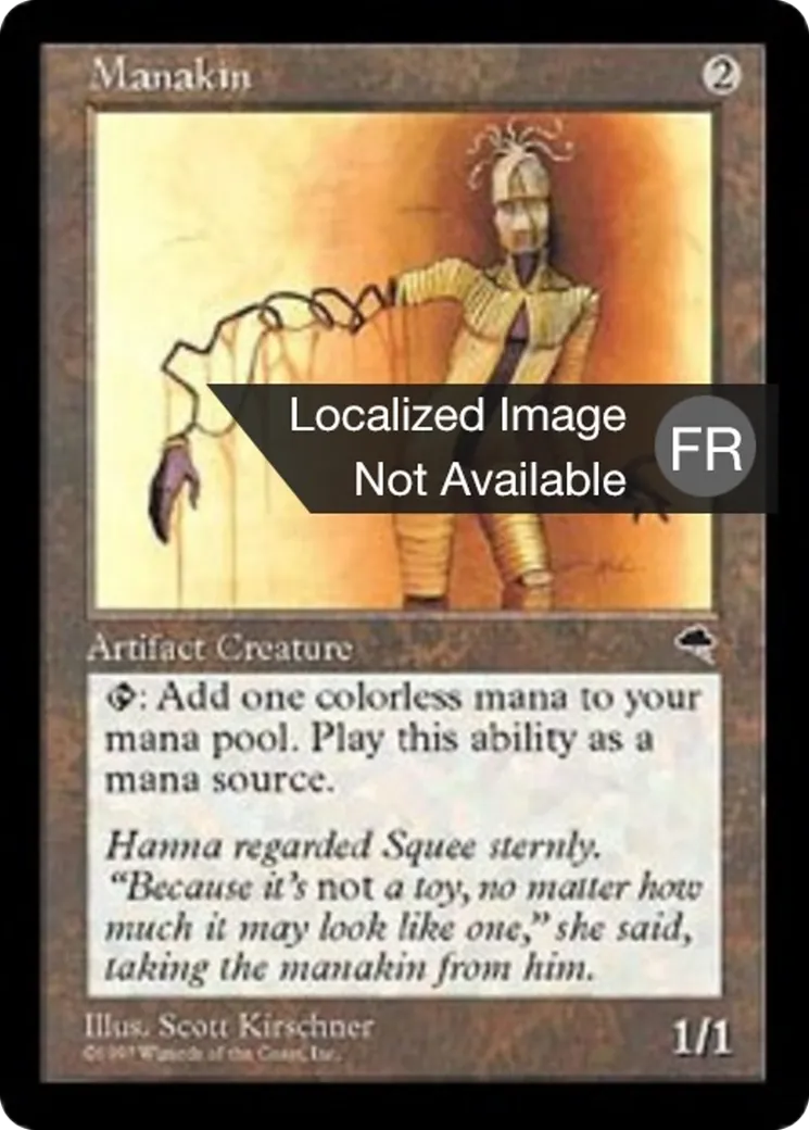 Mainequin — Tempest — Magic: The Gathering