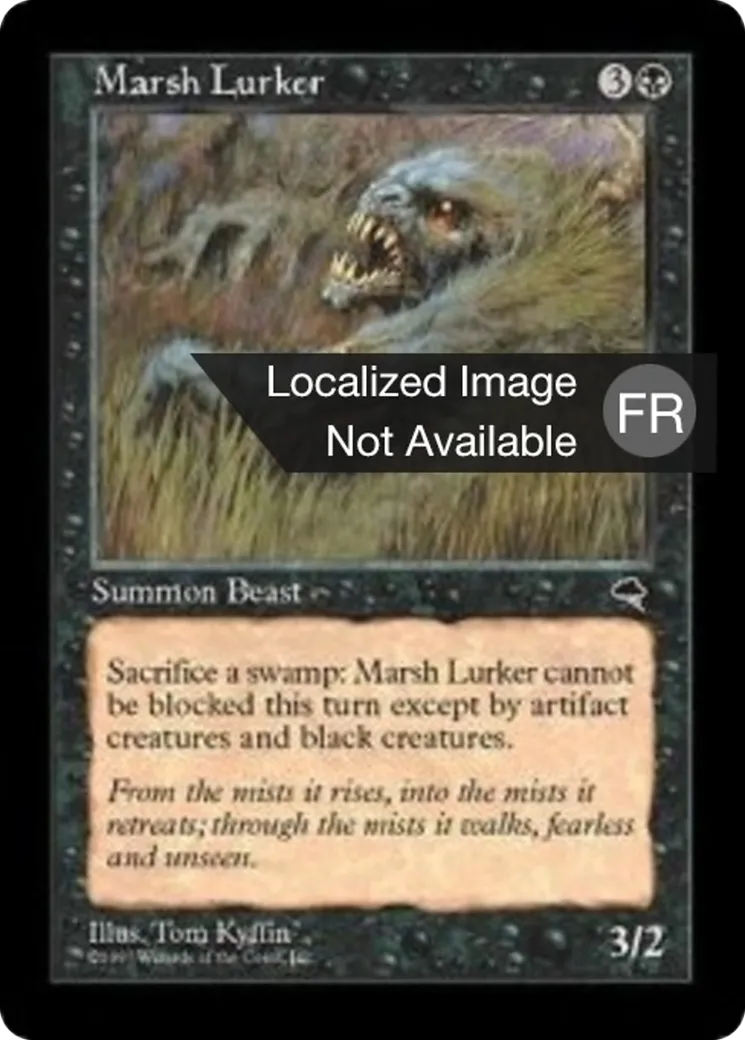 Guetteur des marais — Tempest — Magic: The Gathering