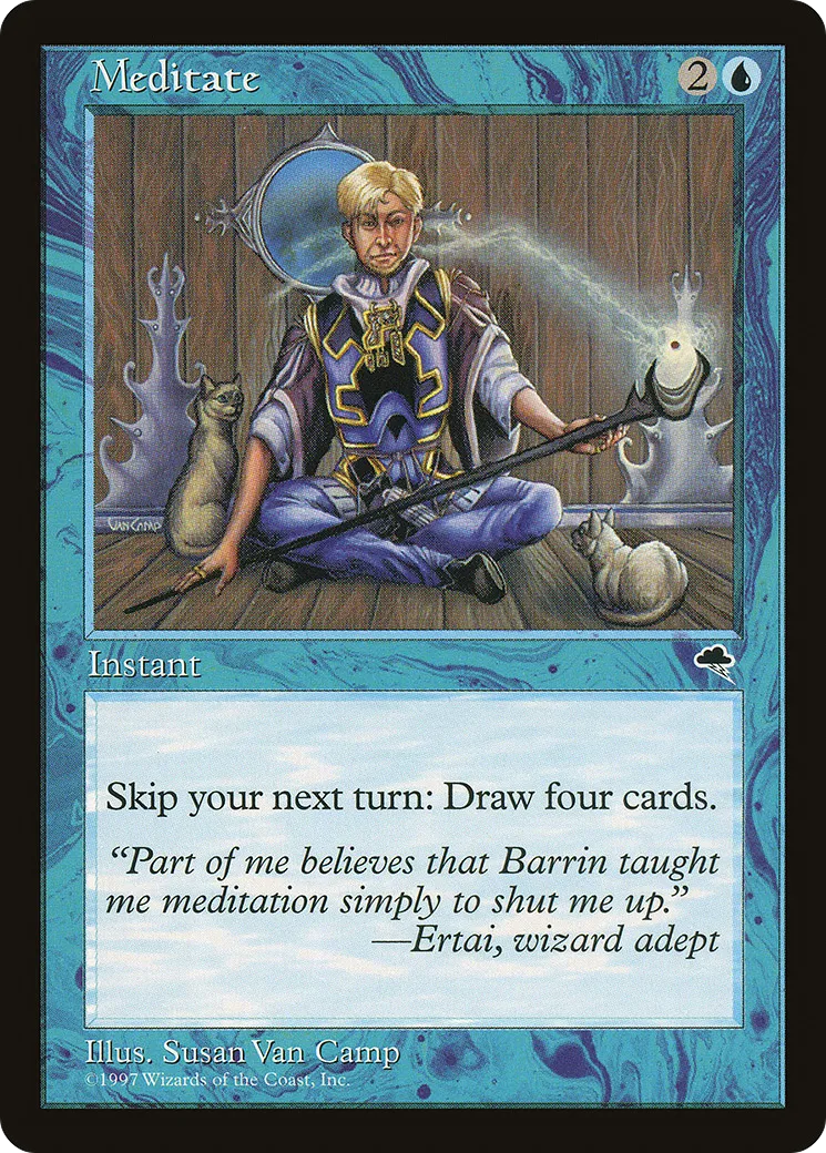 Méditation — Tempest — Magic: The Gathering