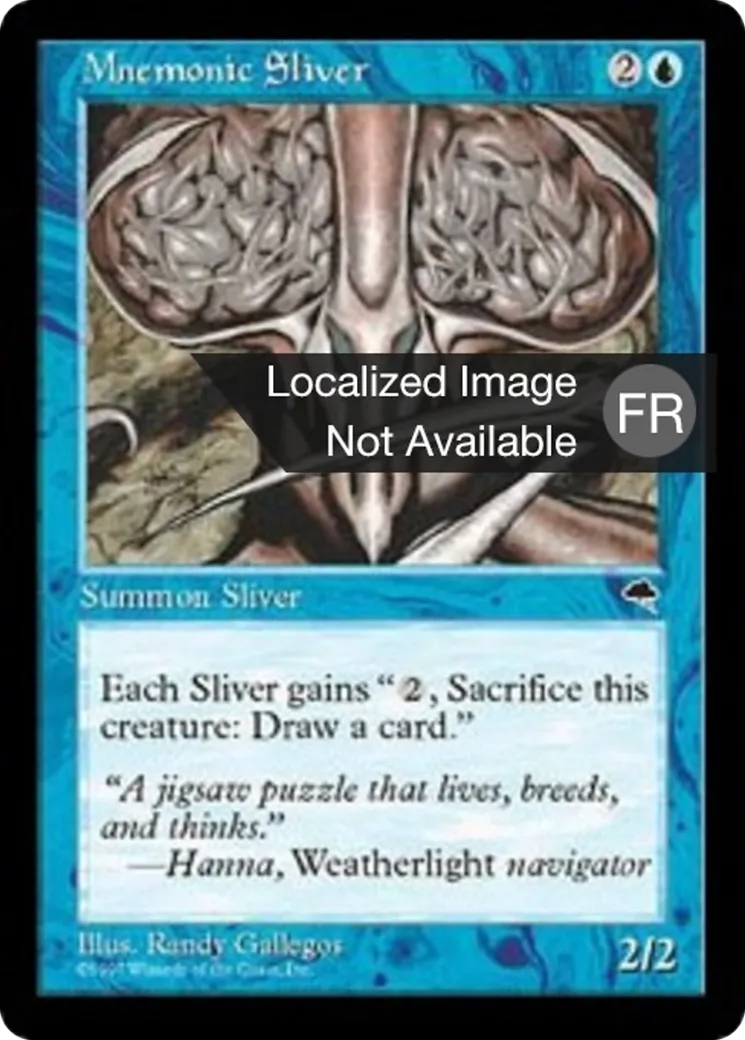 Slivoïde mnésique — Tempest — Magic: The Gathering