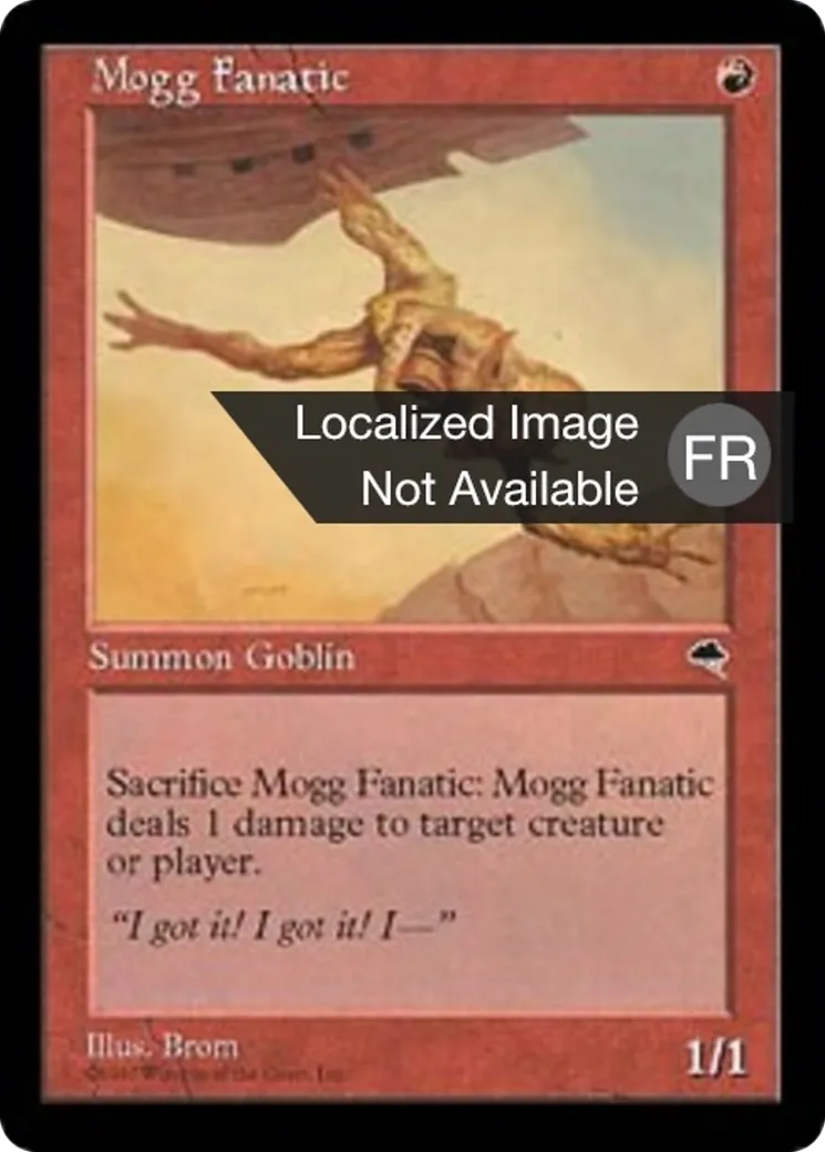 Mogg fanatique — Tempest — Magic: The Gathering