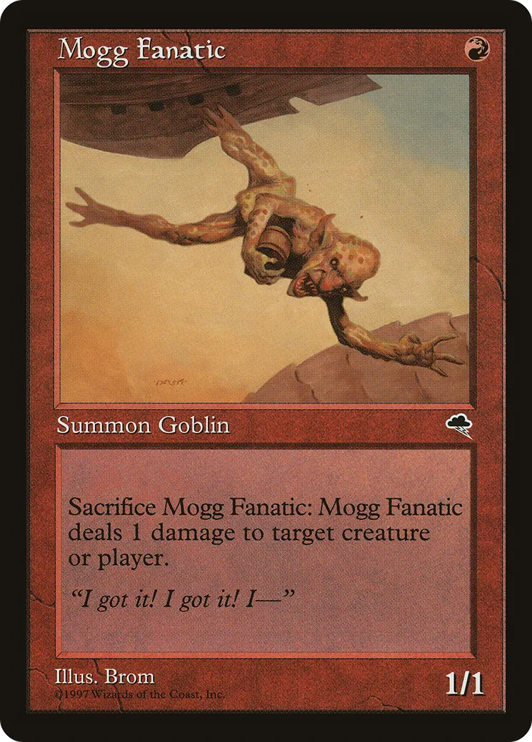Mogg fanatique — Tempest — Magic: The Gathering