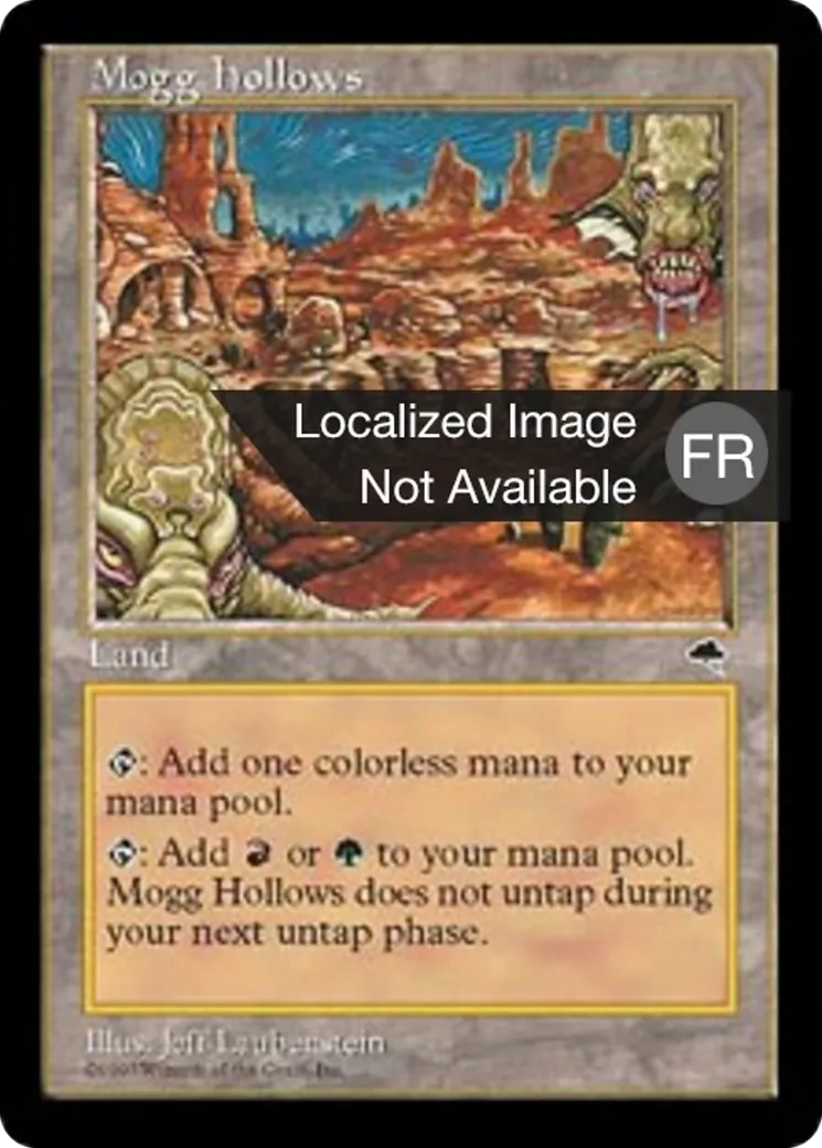 Cavernes des moggs — Tempest — Magic: The Gathering