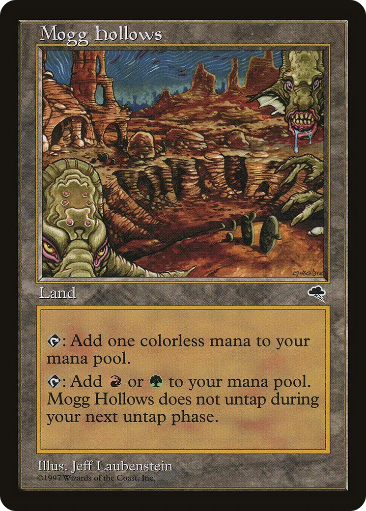 Mogg Hollows — Tempest — Magic: The Gathering
