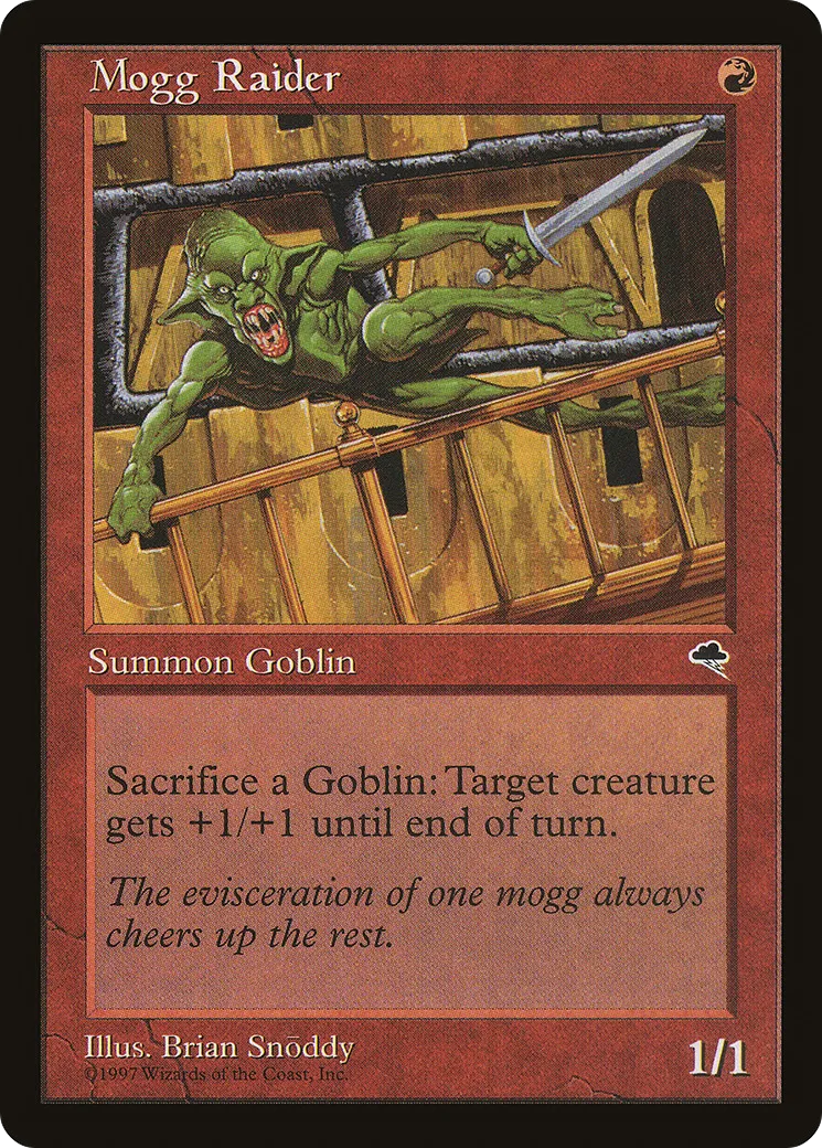 Mogg Raider — Tempest — Magic: The Gathering