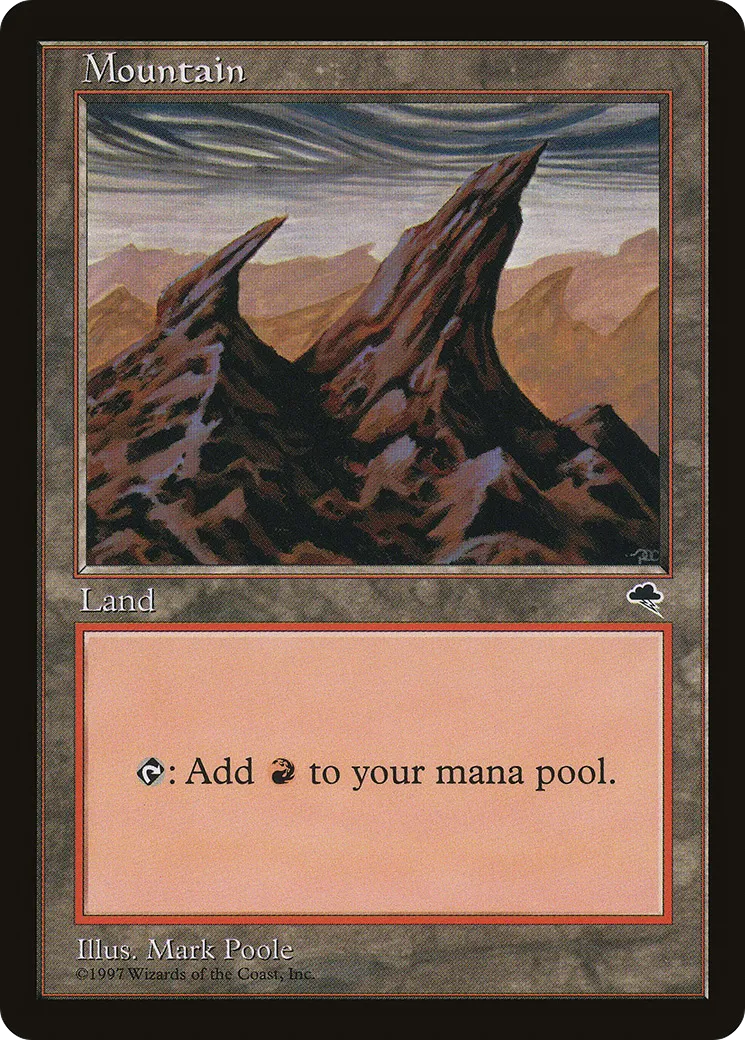 Mountain — Tempest — Magic: The Gathering
