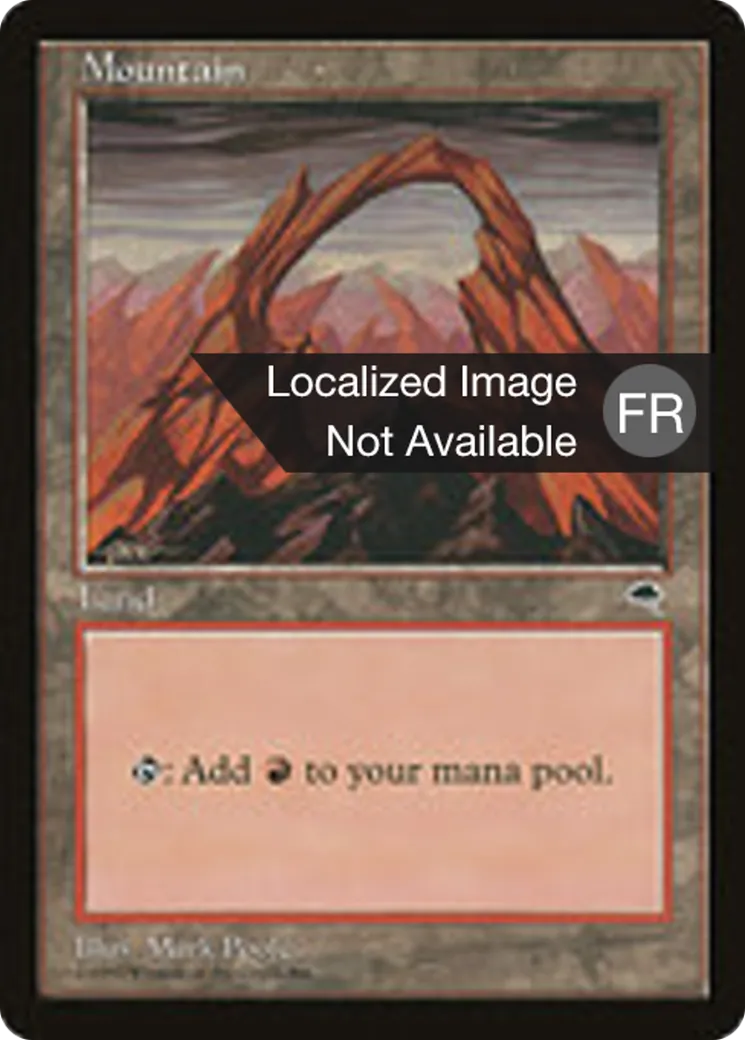 Montagne — Tempest — Magic: The Gathering