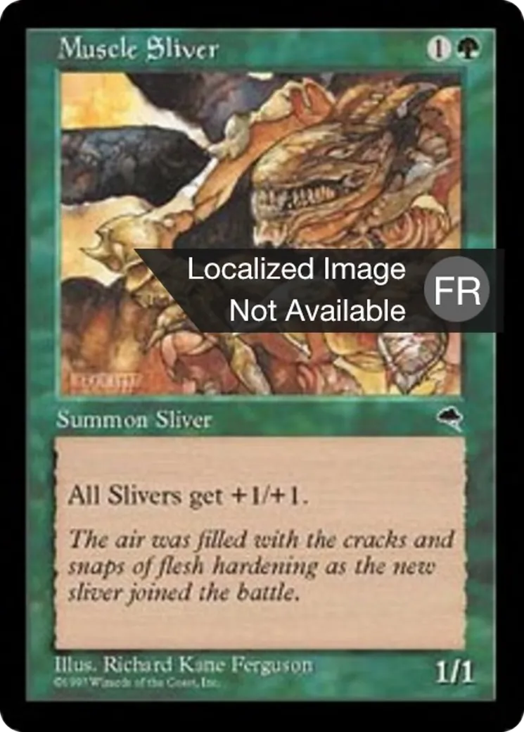 Slivoïde musclé — Tempest — Magic: The Gathering