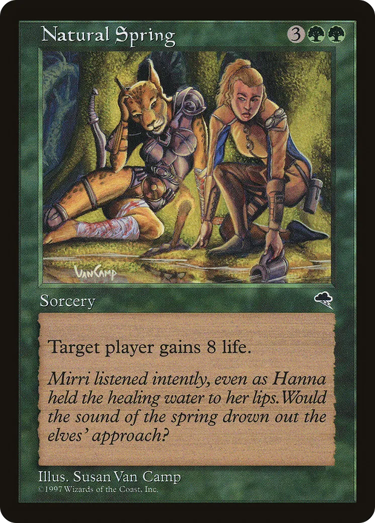 Source naturelle — Tempest — Magic: The Gathering