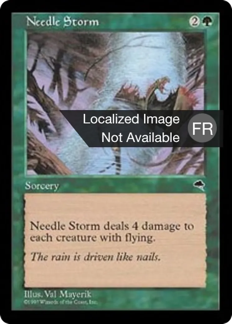 Tempête d'aiguilles — Tempest — Magic: The Gathering