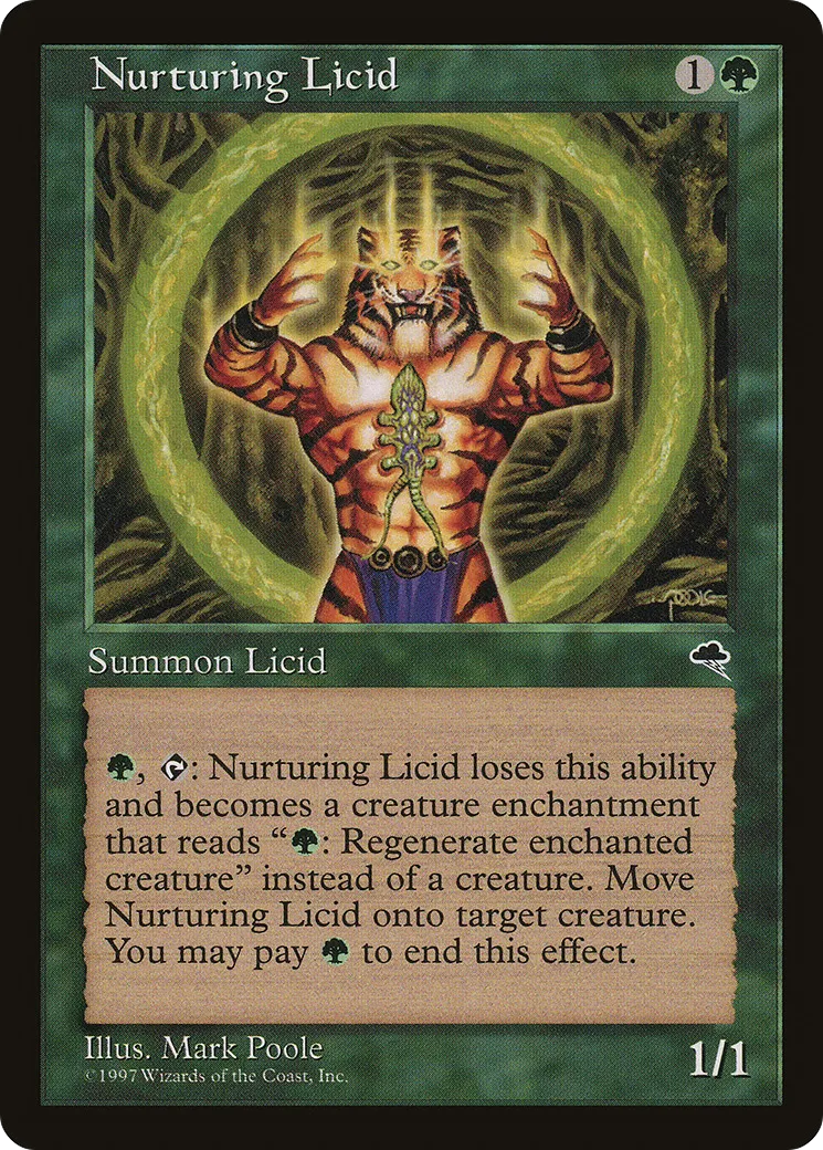 Nurturing Licid — Tempest — Magic: The Gathering