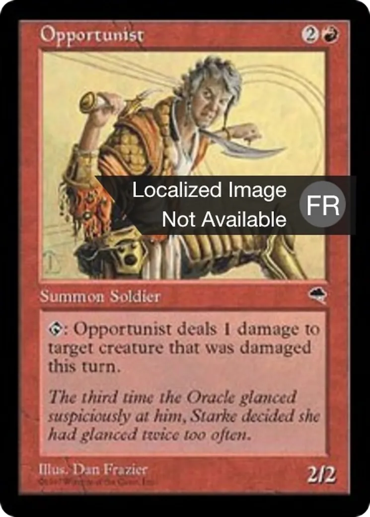 Opportuniste — Tempest — Magic: The Gathering