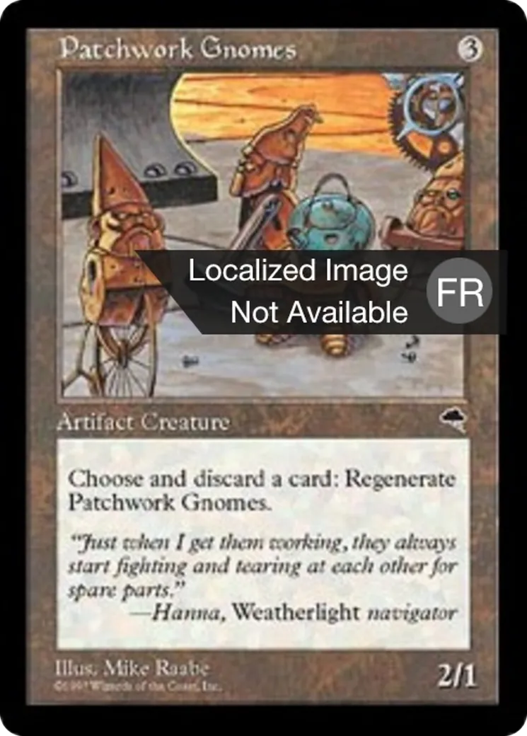 Gnomes en patchwork — Tempest — Magic: The Gathering