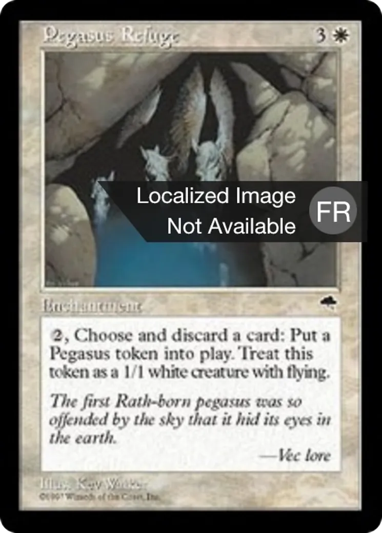 Refuge des pégases — Tempest — Magic: The Gathering