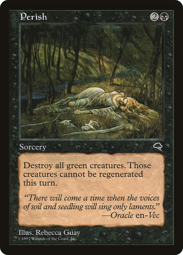 Perish — Tempest — Magic: The Gathering