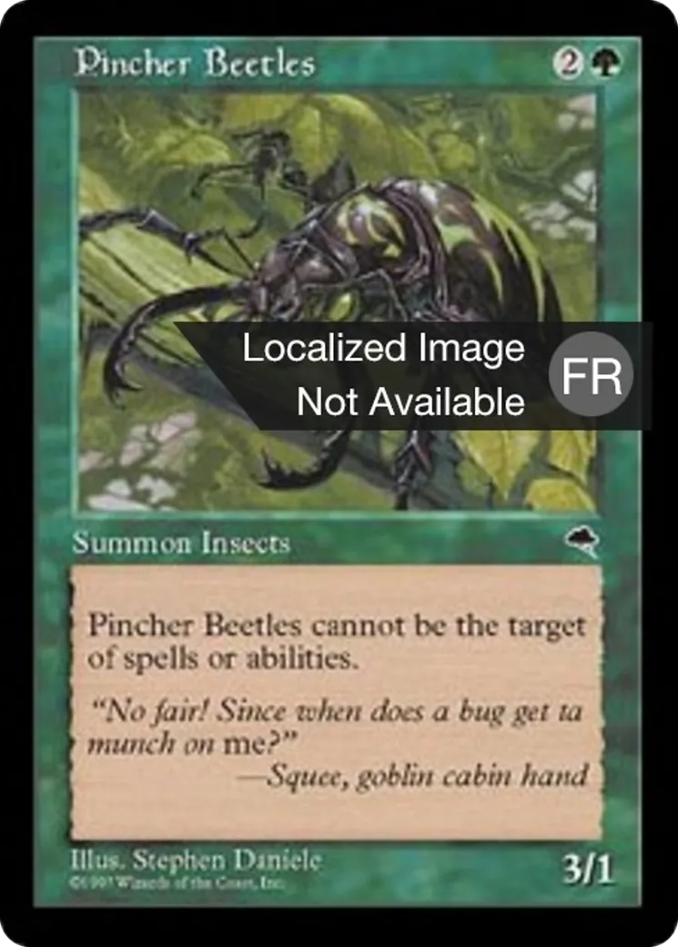 Scarabées à pinces — Tempest — Magic: The Gathering