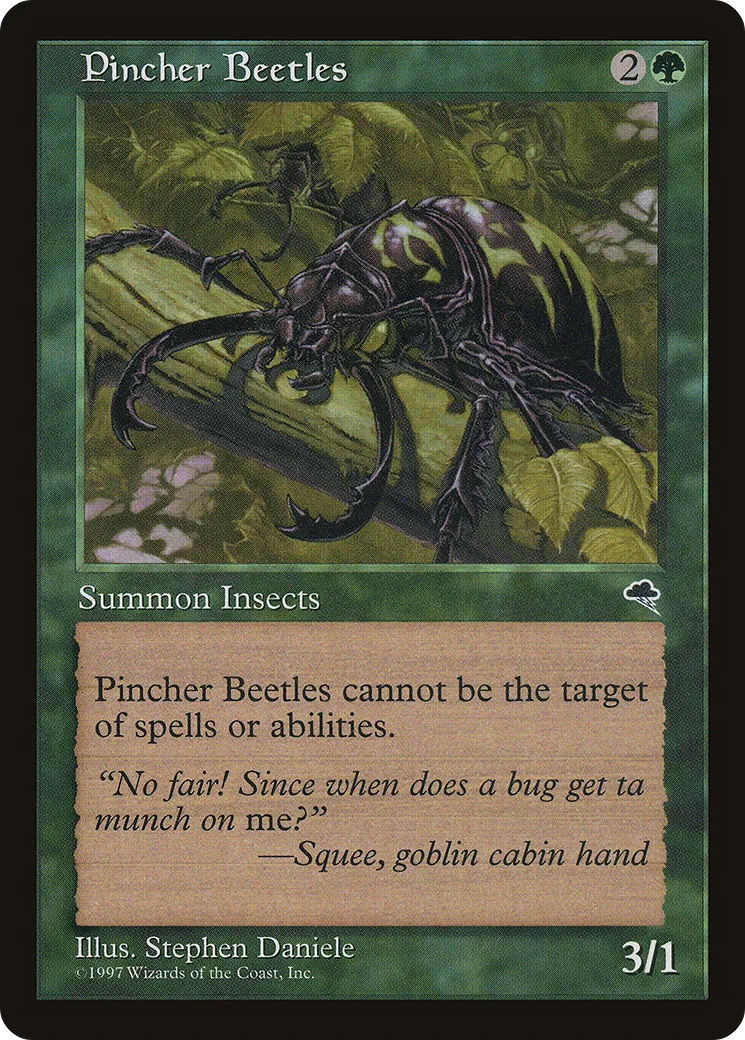 Pincher Beetles — Tempest — Magic: The Gathering