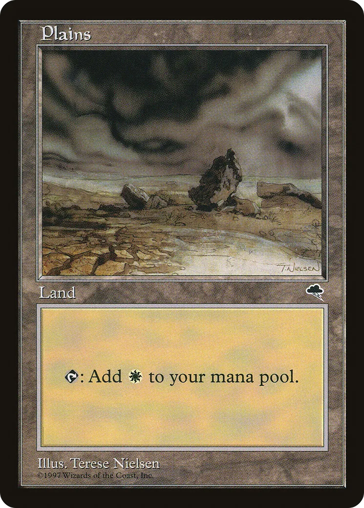 Plains — Tempest — Magic: The Gathering