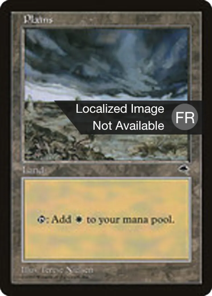 Plaine — Tempest — Magic: The Gathering