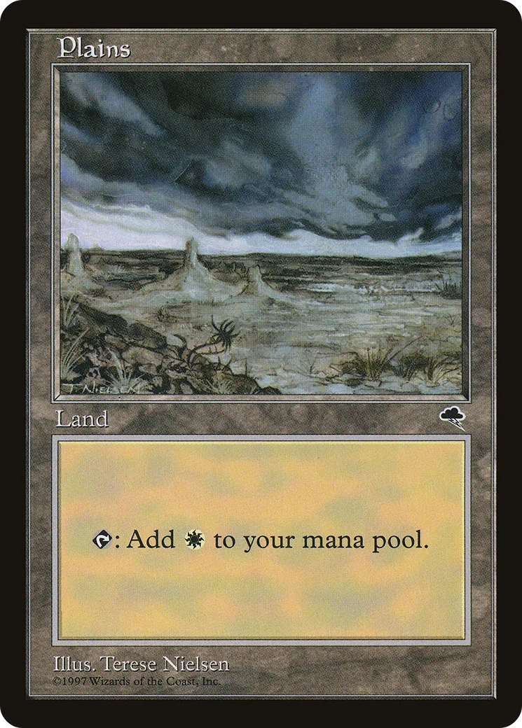 Plaine — Tempest — Magic: The Gathering