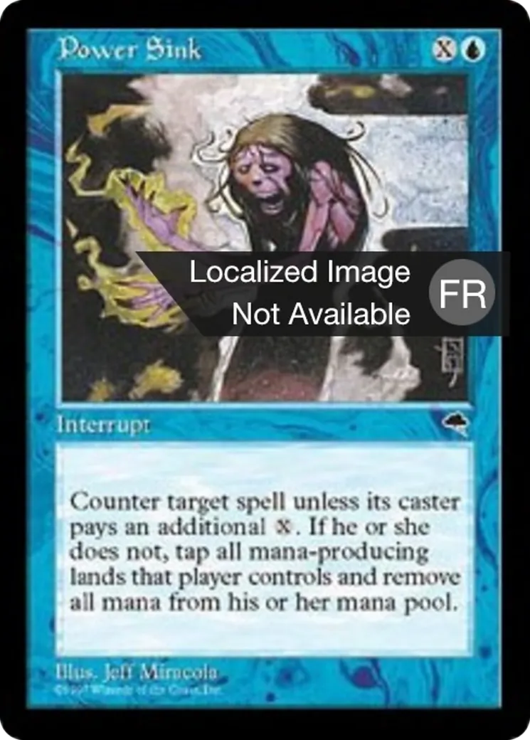 Siphon d'énergie — Tempest — Magic: The Gathering