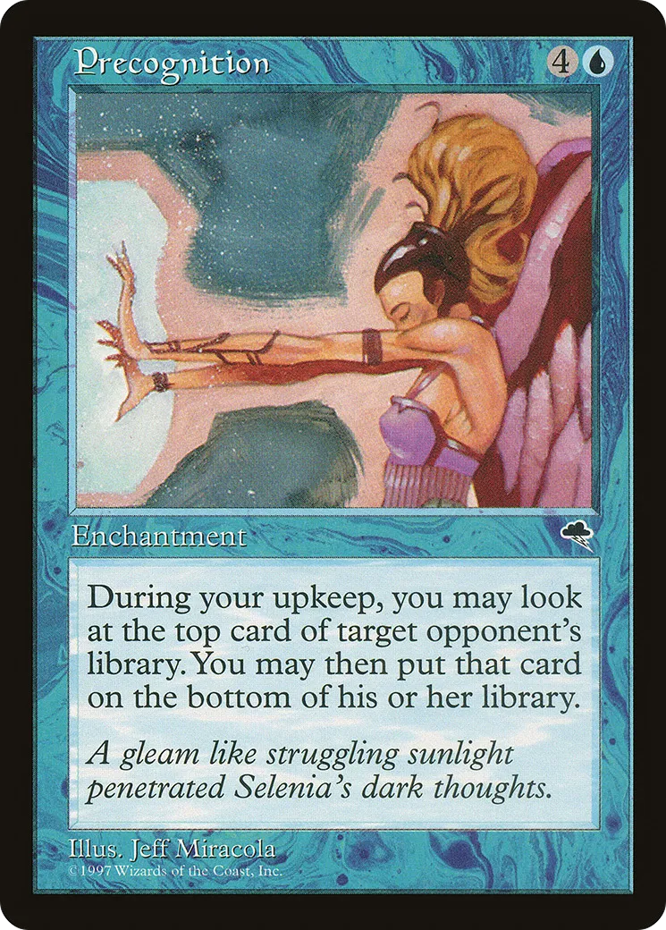Precognition — Tempest — Magic: The Gathering