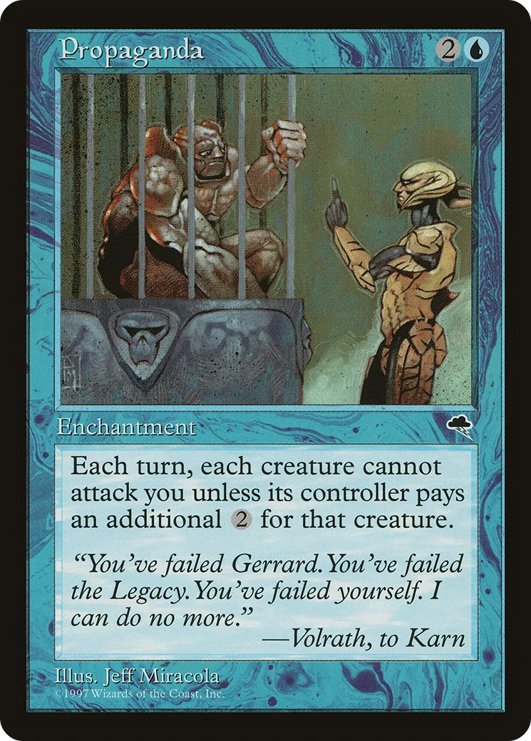 Propaganda — Tempest — Magic: The Gathering
