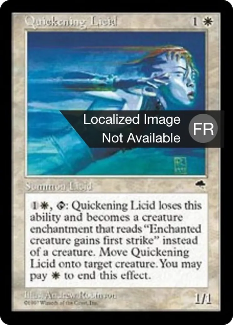 Litique accélérateur — Tempest — Magic: The Gathering