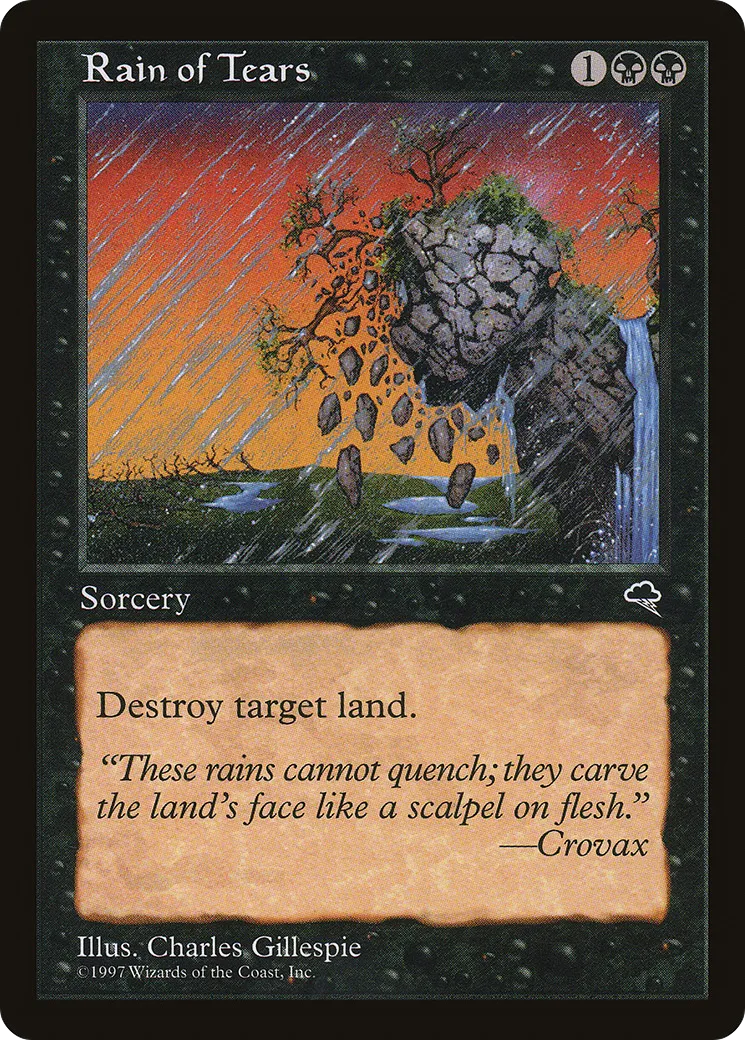 Rain of Tears — Tempest — Magic: The Gathering
