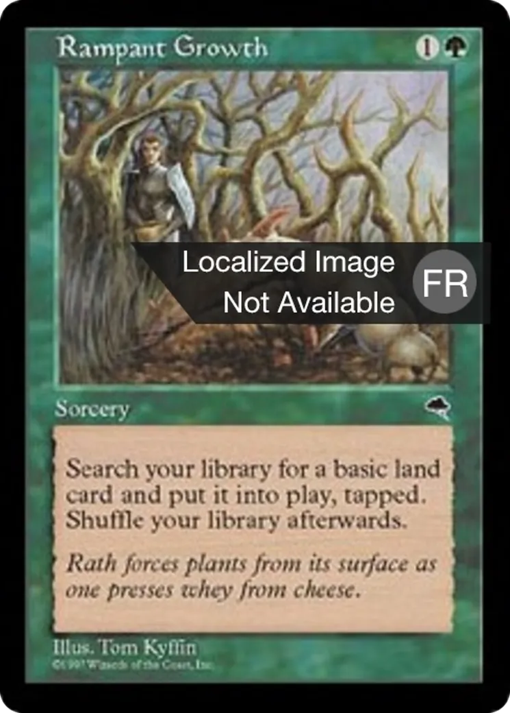 Croissance luxuriante — Tempest — Magic: The Gathering