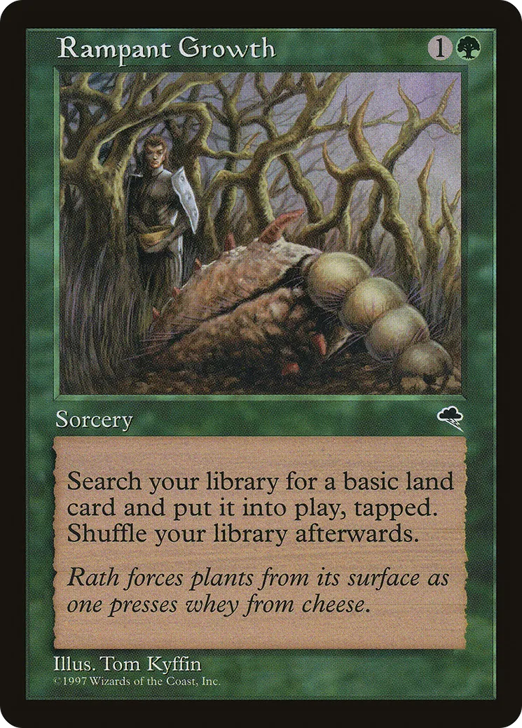 Croissance luxuriante — Tempest — Magic: The Gathering